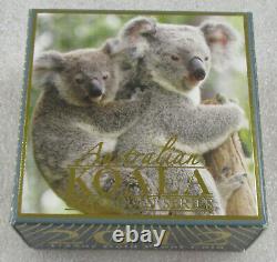 2012 Australia 1/25 oz. 9999 Gold Koala Perth Mint Low Mintage with COA & Box