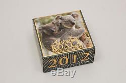 2012'Australian Koala' Perth Mint Legal Tender 1/10oz Coin. 9999 Gold