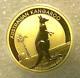2012 Australian Lunar Year Of Kangaroo $25 Gold Coin 1/4 Oz Australia