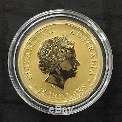 2013 1/10 oz Gold Australian Kangaroo Coin Brilliant Uncirculated Perth Mint