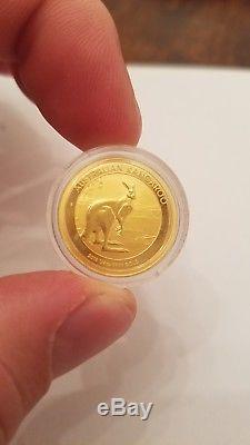 2013 1/4 oz Australian Kangaroo Gold Coin