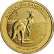 2013 1 Oz Australian Gold Kangaroo Perth Mint Coin. 9999 Fine Bu In Cap