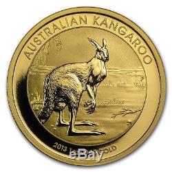 2013 1 oz Gold Australian Kangaroo Coin Brilliant Uncirculated SKU #71344