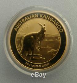 2013 1 oz Gold Australian Kangaroo Coin (No Reserve)