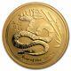 2013 1 Oz Gold Australian Perth Mint Lunar Year Of The Snake Coin