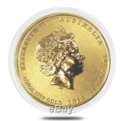 2013 Australia 1/10 oz War in the Pacific Memorial Gold Coin BU in capsule