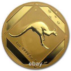 2013 Australia 1 oz Gold $100 Kangaroo Road Sign BU SKU #74854