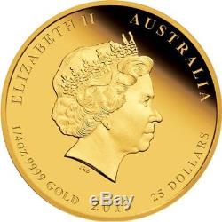 2013 Australia Lunar Year 3-Coin Gold Snake Proof Set (Series II)
