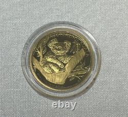 2013 Australian Koala Gold Coin Series Proof Issue 1/10oz 99.99% Gold