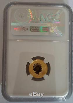 2013 Perth Mint Kangaroo 1/10 oz. 999 Fine Gold NGC MS 69 Australian Coin