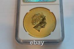 2013-p Rare Pop 31 Australia Lunar Two 2 Ounce Gold Year Of The Snake Ngc Ms 70