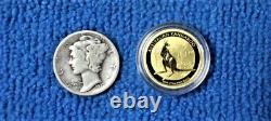2014 1/10 oz Australian Gold Kangaroo Coin