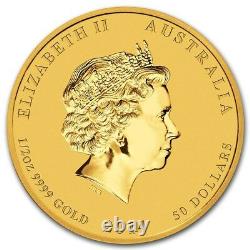 2014 1/2 oz Gold Australian Perth Mint Lunar Year of the Horse Coin