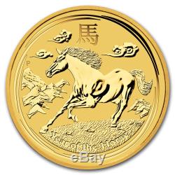2014 1/2 oz Gold Australian Perth Mint Lunar Year of the Horse Coin SKU #78079