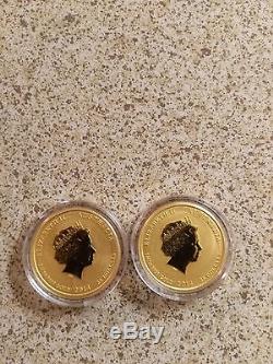 2014 1/4 oz Gold Australian Perth Mint Lunar Year of the Horse Coin