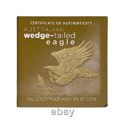 2014 1 oz Gold Australian Wedge-Tailed Eagle Perth Mint PCGS PF 70 DCAM