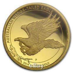 2014 AUS 2 oz Gold Wedge-Tailed Eagle PR70 PCGS (HR) (Mercanti) SKU#167177