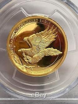 2014-P $100 Australia Wedge-Tailed Eagle High Relief 1 oz Gold PCGS PR70DCAM