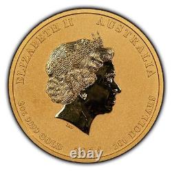2014-P $200 Australia 2 oz Gold Coin Lunar Year of the Horse SKU-G1524