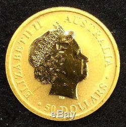 2015 1/2 oz gold coin Australian kangaroo
