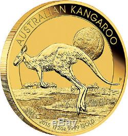 2015 1/2oz Australian Gold Kangaroo Coin. 9999 Fine BU