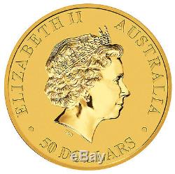 2015 1/2oz Australian Gold Kangaroo Coin. 9999 Fine BU