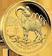 2015 $25 Australian Lunar Series Goat 1/4 Oz Gold Proof Coin Perth Mint