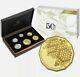 2015 6 Coin Proof Set 50th Anniversary Royal Australian Mint Gold Plated 50 Cent
