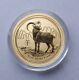 2015 Australia Gold Coin Lunar Series Ii Year Of The Goat 1/2 Oz $50 Bu Capsule