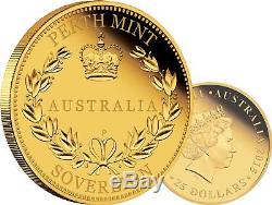 2015 Australian Full Sovereign Gold Proof Coin Superb