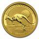 2015 Australian Kangaroo 1/10 Oz. 9999 Gold Coin In Capsule
