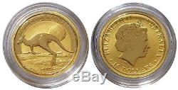 2015 Australian Kangaroo 1/10oz Gold Coin Gem BU FREE Shipping