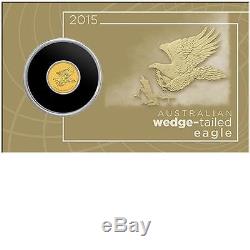 2015 BUNC $2 Australian Wedge Tailed Eagle Gold Coin