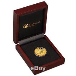 2015 Limited Edition of (1,000) 1/4 oz. Gold Back to the Future Proof Coin