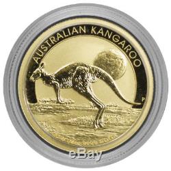 2015 The Australian Kangaroo 1/4 oz Pure Gold Coin 99.99% BU