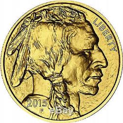 2015 buffallo 2 × 50 Dollar 1oz gold coin