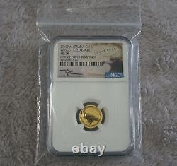 2016P Australian Wedge-Tailed Eagle G15$ Coin NCG MS70 Mercanti Signed 1 of 1000