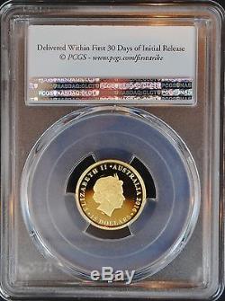 2016 $15 Australia Half Sovereign Gold Coin PCGS PR69DCAM First Strike Proof