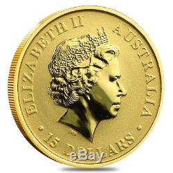 2016 1/10 oz Australian Gold Kangaroo Perth Mint Coin. 9999 Fine BU