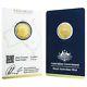 2016 1/10 Oz Gold Kangaroo Coin Royal Australian Mint Veriscan. 9999 Fine In As