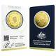 2016 1/2 Oz Gold Kangaroo Coin Royal Australian Mint Veriscan. 9999 Fine In Ass