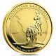 2016 1/4 Oz Australian Gold Kangaroo Perth Mint Coin. 9999 Fine Bu (in Capsule)