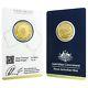 2016 1/4 Oz Gold Kangaroo Coin Royal Australian Mint Veriscan. 9999 Fine In Ass