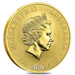 2016 1 oz Australian Gold Kangaroo Perth Mint Coin. 9999 Fine BU (In Capsule)