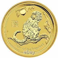 2016 Austrailian $50 Gold Coin? Year Of The Monkey? 1/2 Oz Australia? Trusted