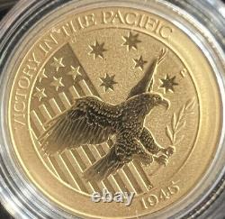 2016 Australia $15 1/10 oz. 9999 Gold Proof Coin Victory in the Pacific WWII
