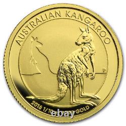 2016 Australia 1/10 oz Gold Kangaroo BU SKU #92700