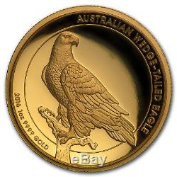 2016 Australia 1 oz Gold Proof Wedge Tailed Eagle (High Relief) SKU#97823