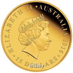 2016 Australian Half Sovereign Gold Proof Coin Superb