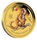 2016 Australian Lunar Series Monkey 1/4 Oz Gold Proof Coloured Coin Great Gift